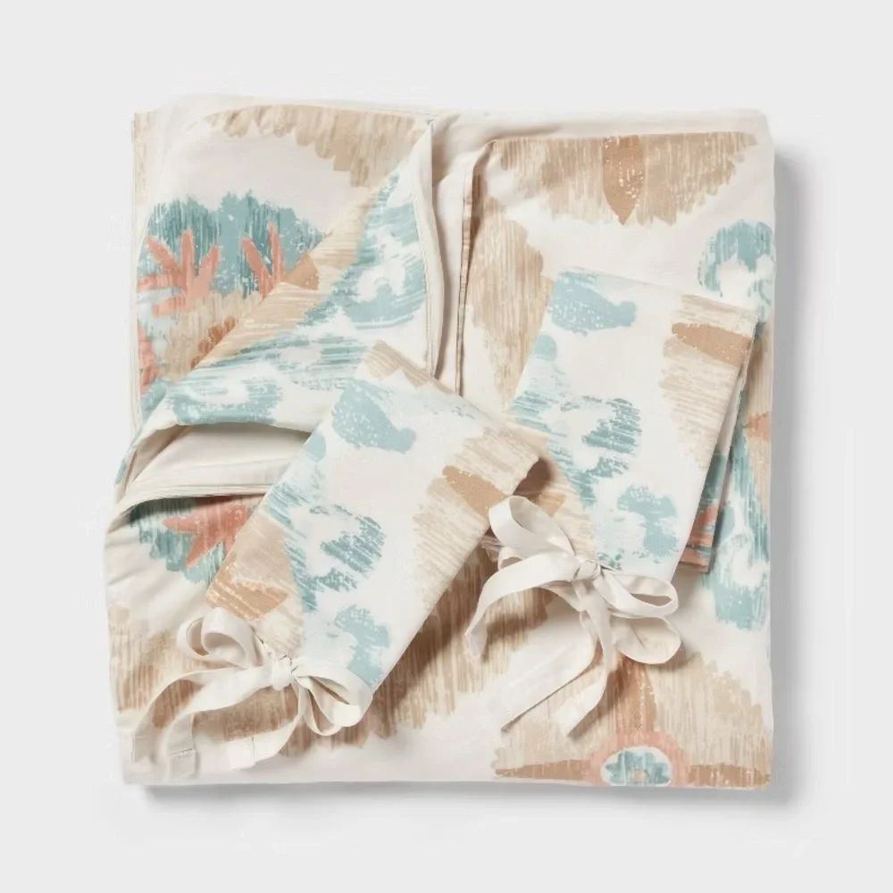 Threshold Suzani Print Cotton Duvet Set